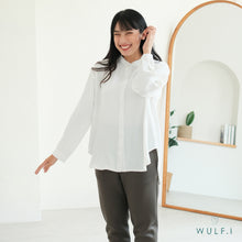 Muat gambar ke penampil Galeri, Wulfi Atasan Kemeja Daily Crinkle Shirt White
