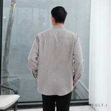 Muat gambar ke penampil Galeri, Wulfi Atasan Kemeja Pria Koko Shirt Long Sleeve Misty Wood
