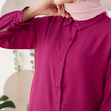 Muat gambar ke penampil Galeri, Wulfi Atasan Kemeja Sweet Shirt Lavender
