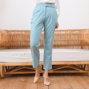 Wulfi Celana Look Smart Pants Tiffany Blue